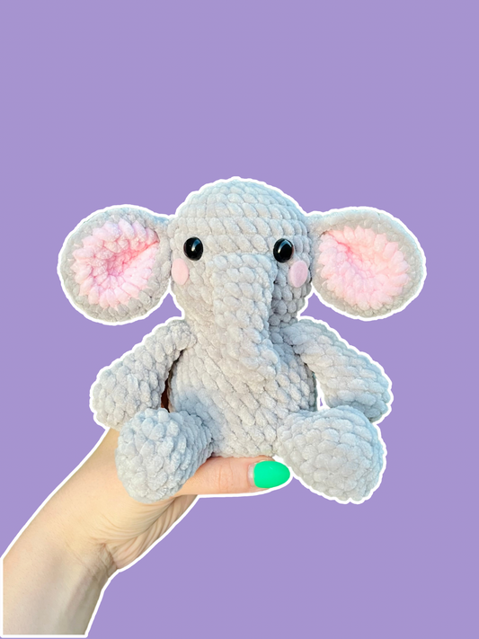 Crochet Ella the Elephant