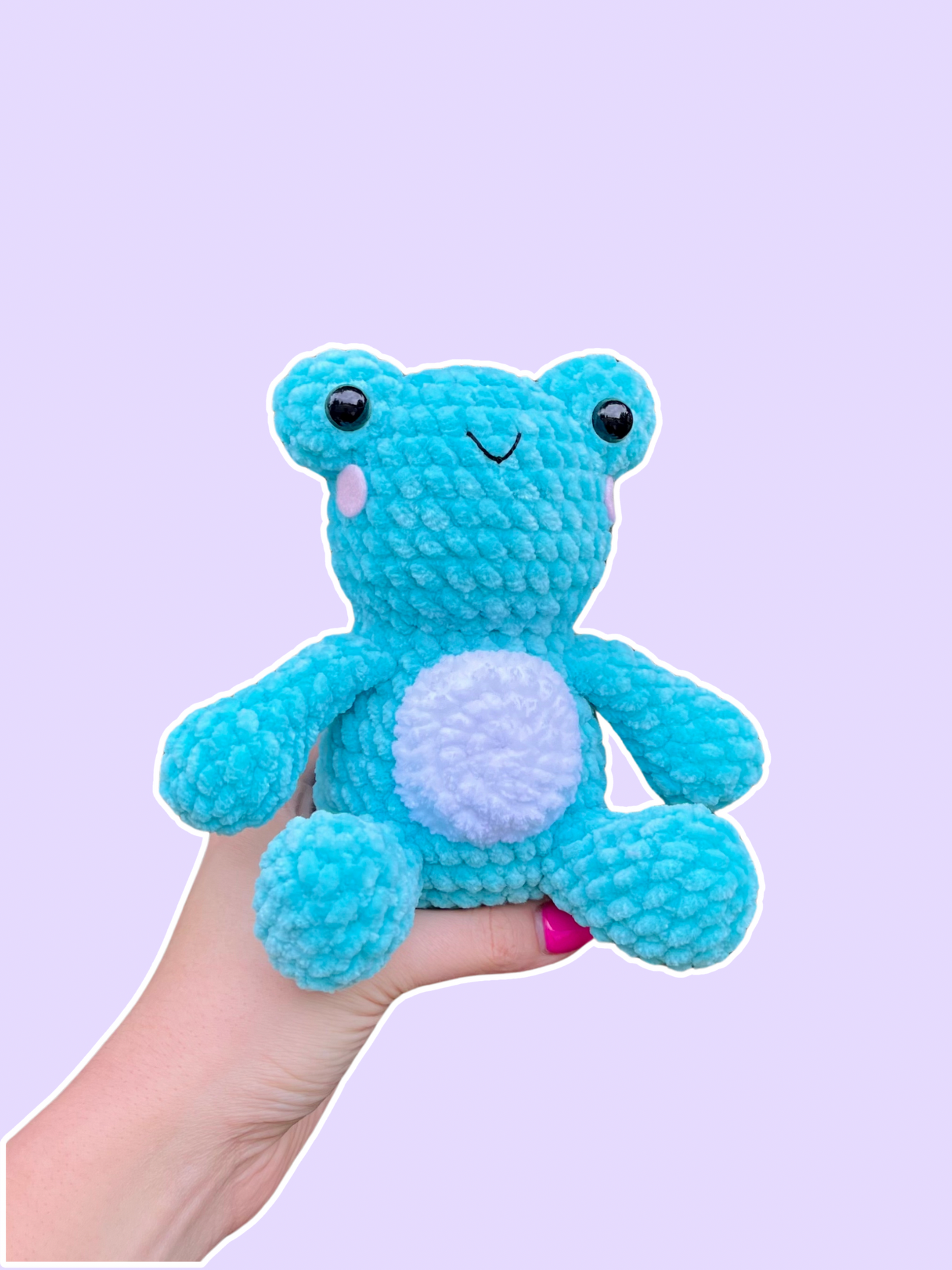 Crochet Flipper the Frog