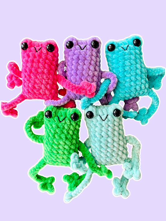 Crochet Mini Leggy Froggies